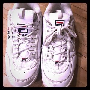 FILA Disruptor 2 Premium Mono Sneaker NWT